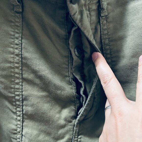 EUC The Great Ranger Pants Army - Size 26 Army green - Picture 7 of 9